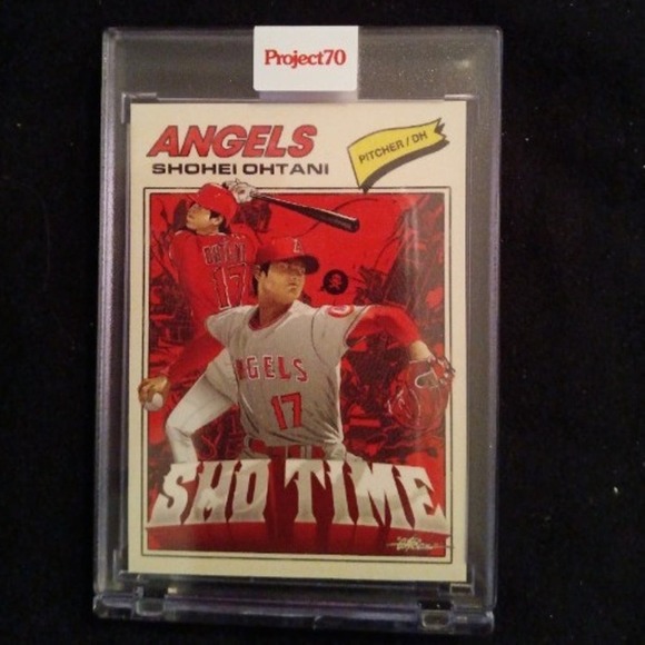 Topps Project 70 card #136.Shohei Ohtani by Quiccs.Only 4,256 produced!